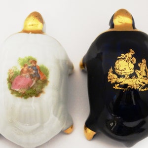 リモージュ　カステル　陶磁器　馬の置物　コバルトブルー　22K金塗装 ビンテージ Limoges castel - Etsy 日本