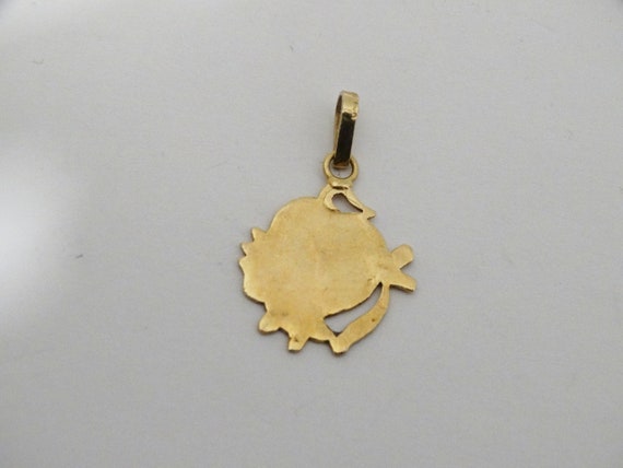 14k Yellow Gold Charm/Pendant. - image 5