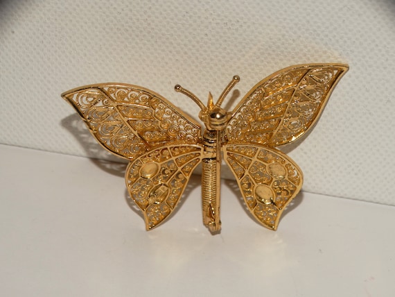 NW Germany Made Solid Sterling Silver Filigree Ve… - image 8