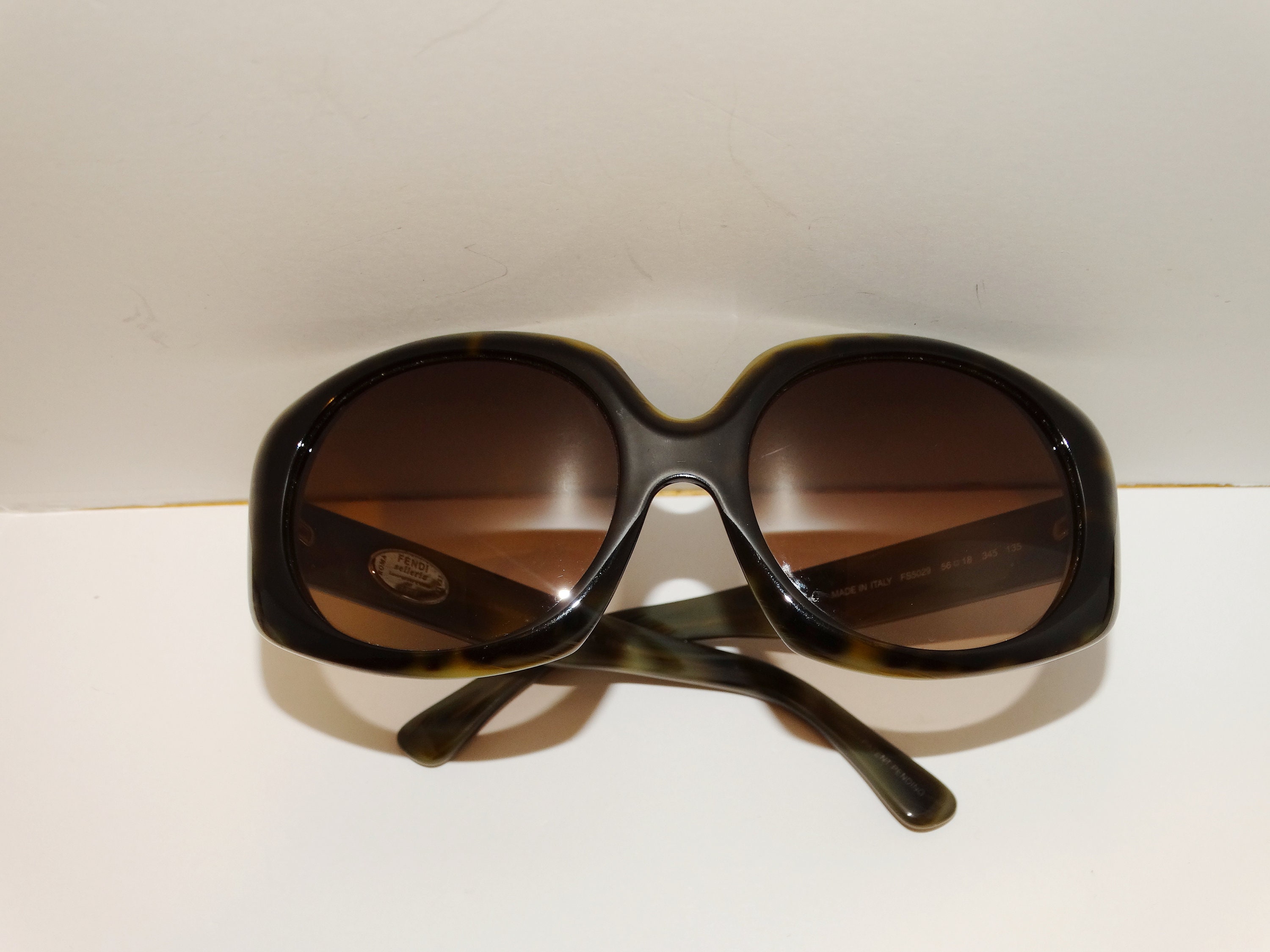 FENDI Italian Made Limited Edition Selleria Logo Sunglasses. - Etsy