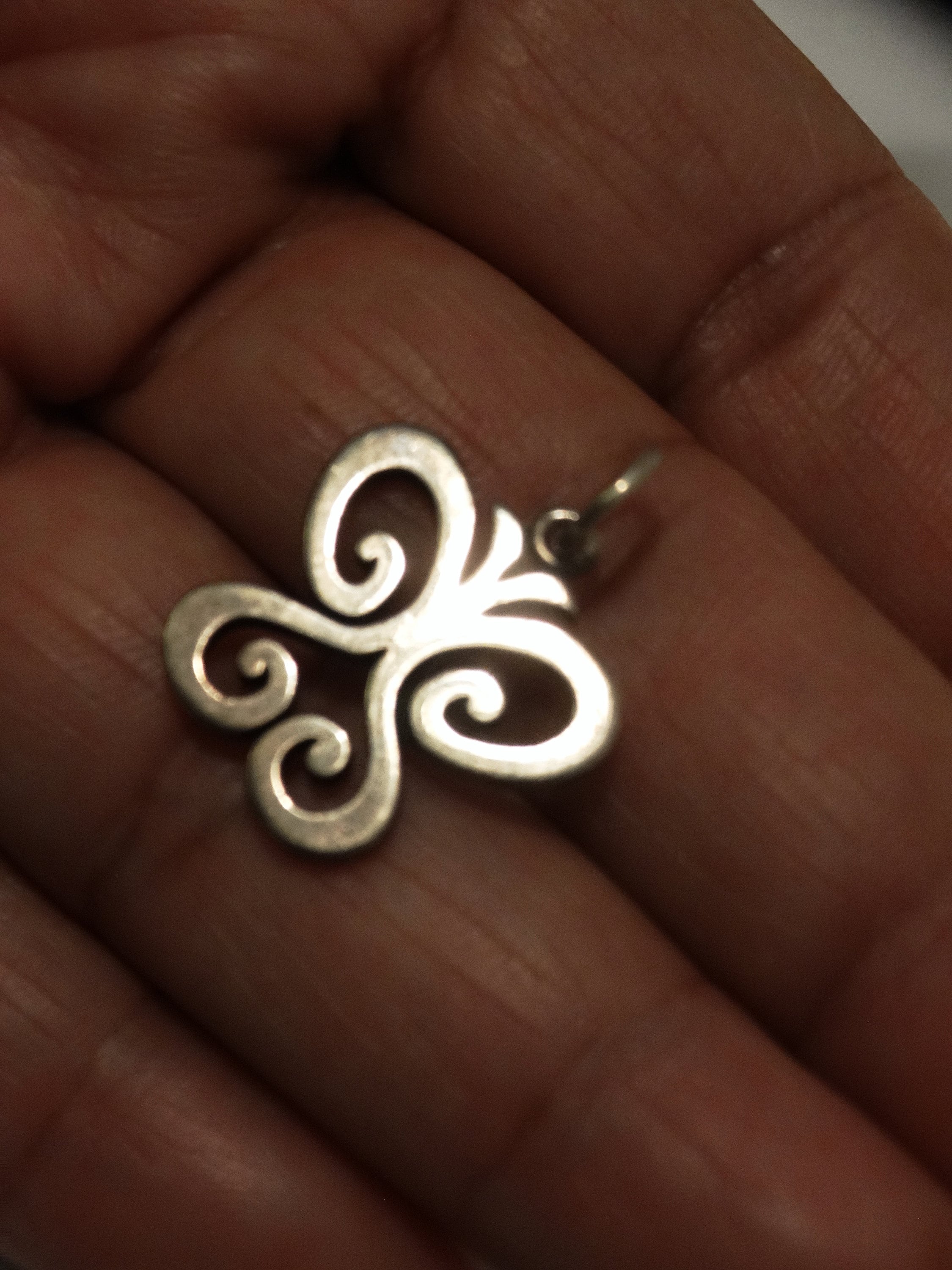 James avery butterfly pendant deals