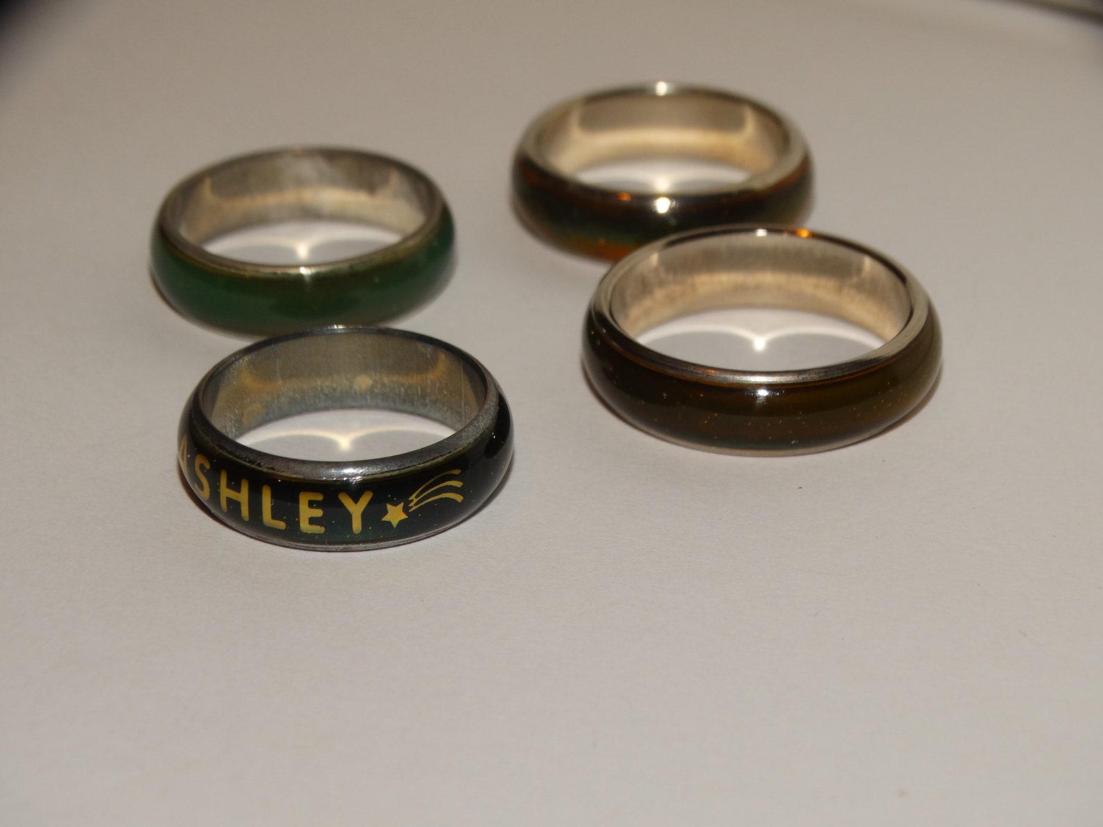 Mood Color Changing Rings. - Etsy