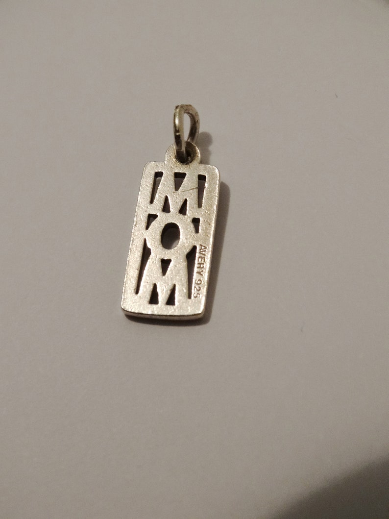 James Avery Sterling Silver mom Charm Pendant. Etsy