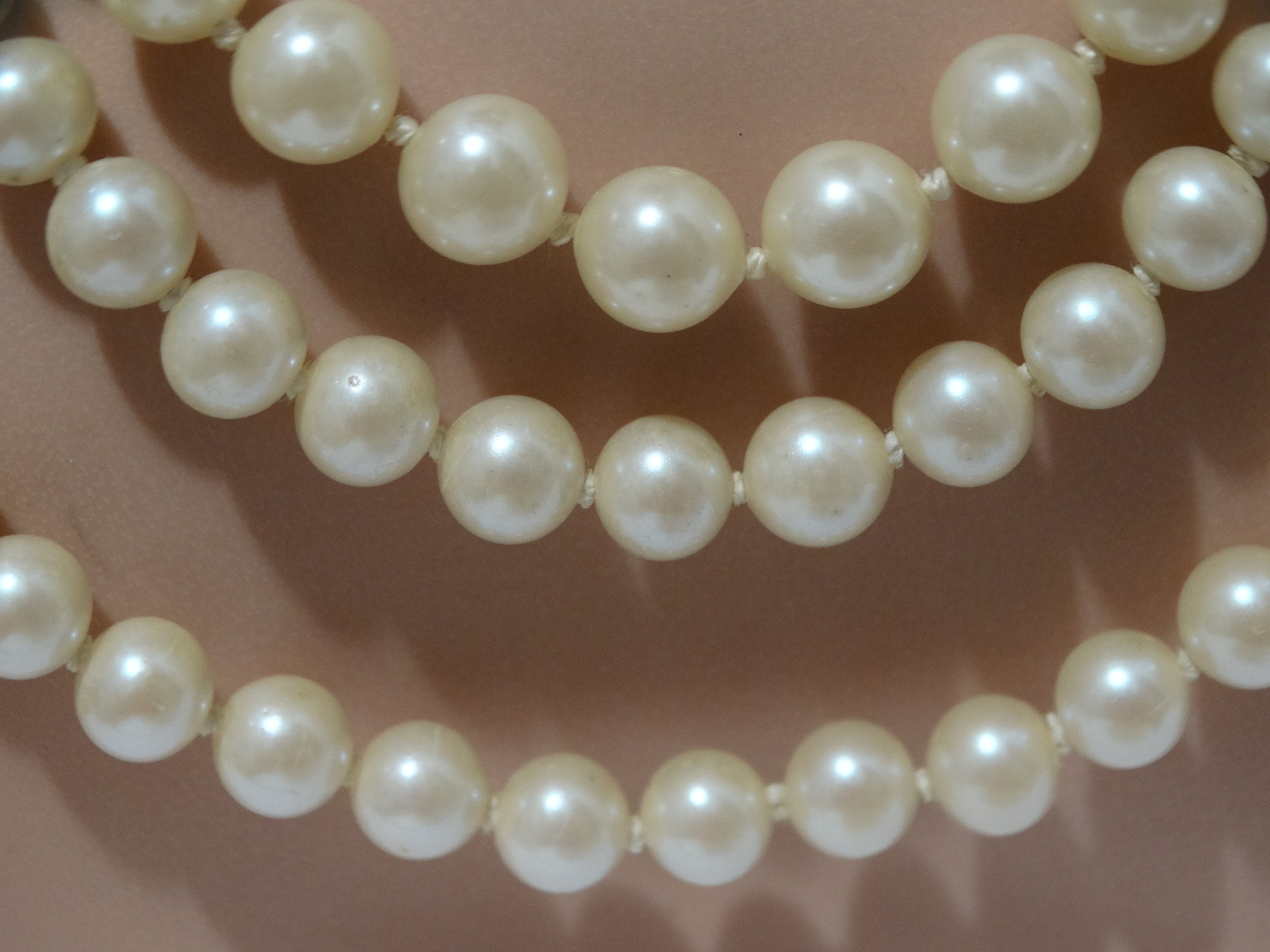 ◇HYERES LOR◇ Noaiyu Silver (Y) Freshwater Pearl Bead Neckl Freshwater Gray Pearls + Turquoise Three Strand Necklace