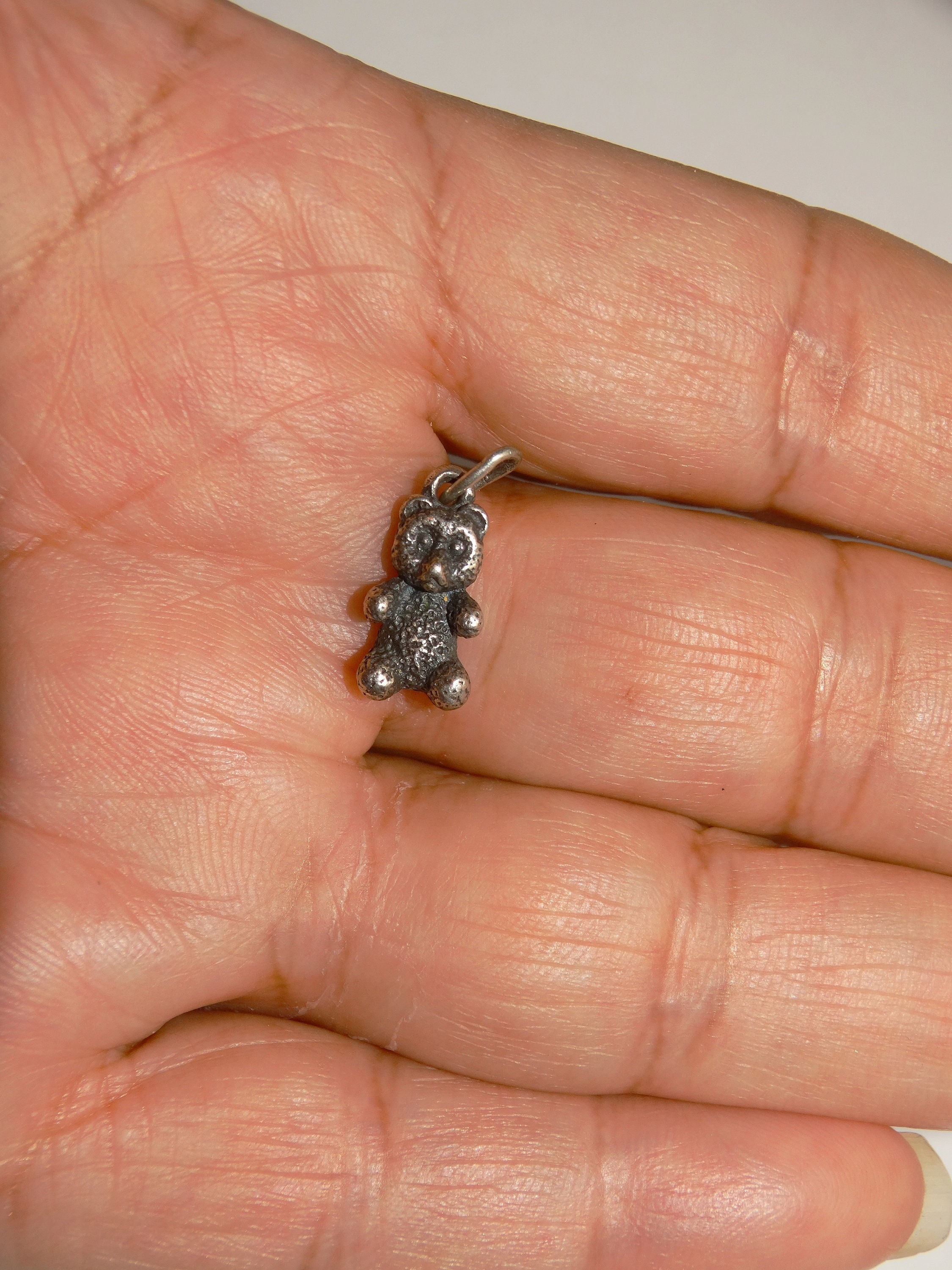James Avery Sterling Silver Teddy Bear Charm