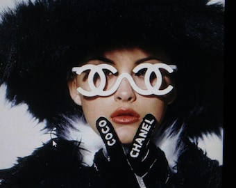 Authentic Chanel runway sunglasses!!! Insane THEFASHIONGUITAR main image 4