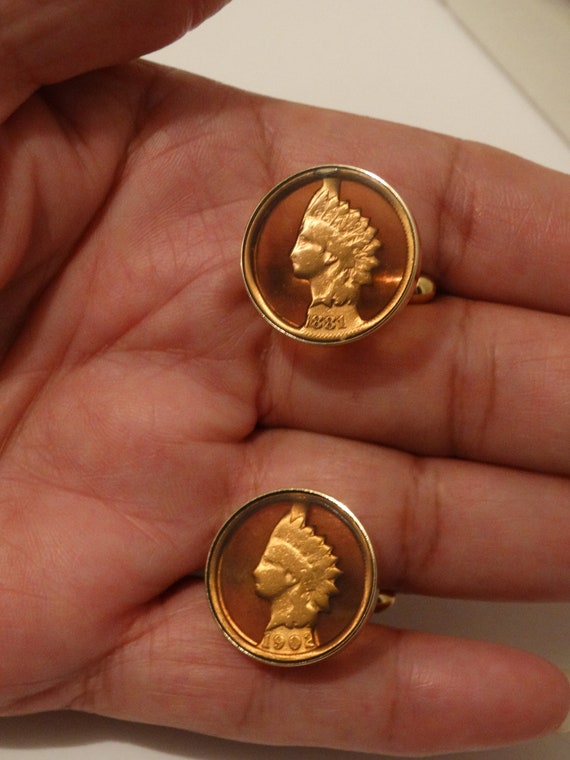 Gold Plated Cufflinks. - image 8