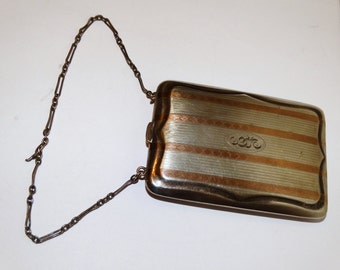 14k / 925 1920s Victorian Art Deco PURSE.