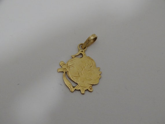 14k Yellow Gold Charm/Pendant. - image 4