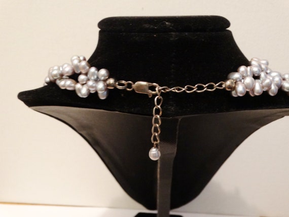 【THE CENTAUR】 HAIRY PEARL NECKLACE Shop the Roxanne Three Strand Baroque Necklace Pearl