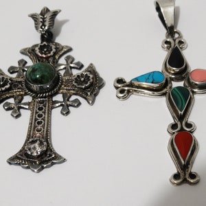 Sterling Silver Crosses Priced Individually.