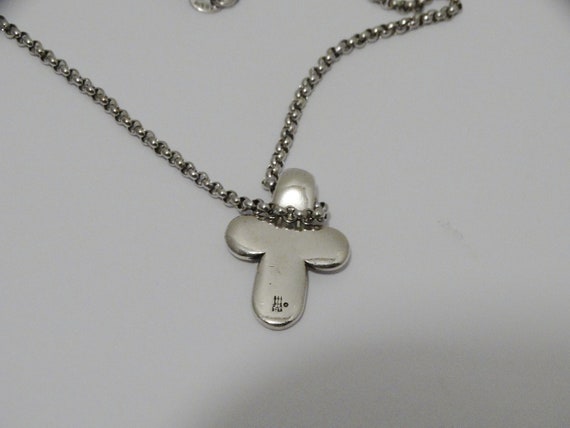 James Avery Solid Sterling Cross Chain Necklace. - image 5