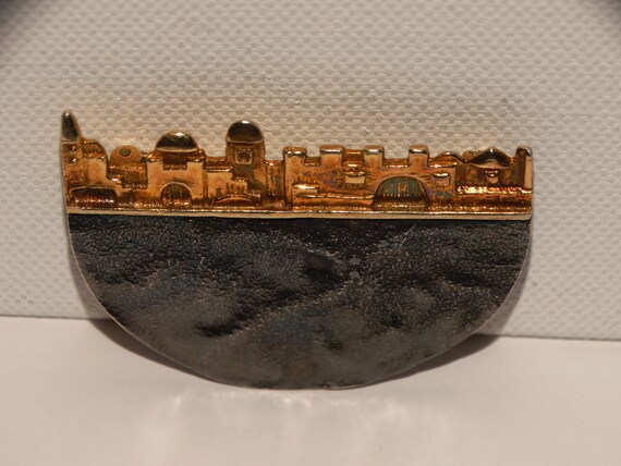 Sterling Silver RARE Large Storyteller Brooch. - image 4