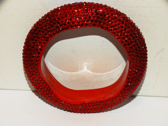 Plastic red bangles sale