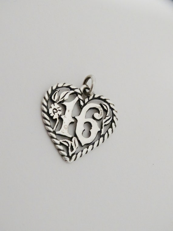 James Avery Retired Heart Pendant. - image 9