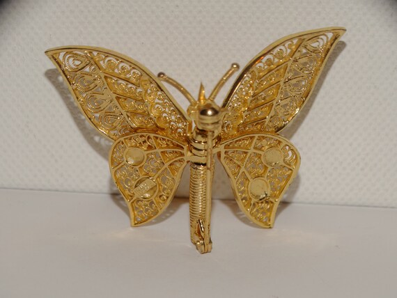 NW Germany Made Solid Sterling Silver Filigree Ve… - image 3