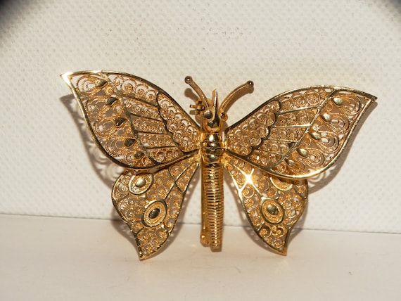 NW Germany Made Solid Sterling Silver Filigree Ve… - image 6