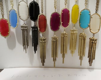 Kendra Scott Tassel Necklaces. Priced Individually.