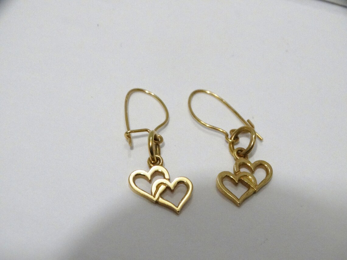 Joined Earring Extremely RARE James Avery Join Heart Earrings. - Etsy