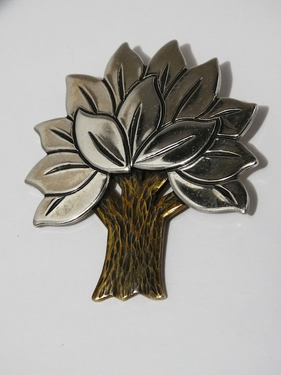 James Avery Solid Sterling Silver & Brass Tree of… - image 9