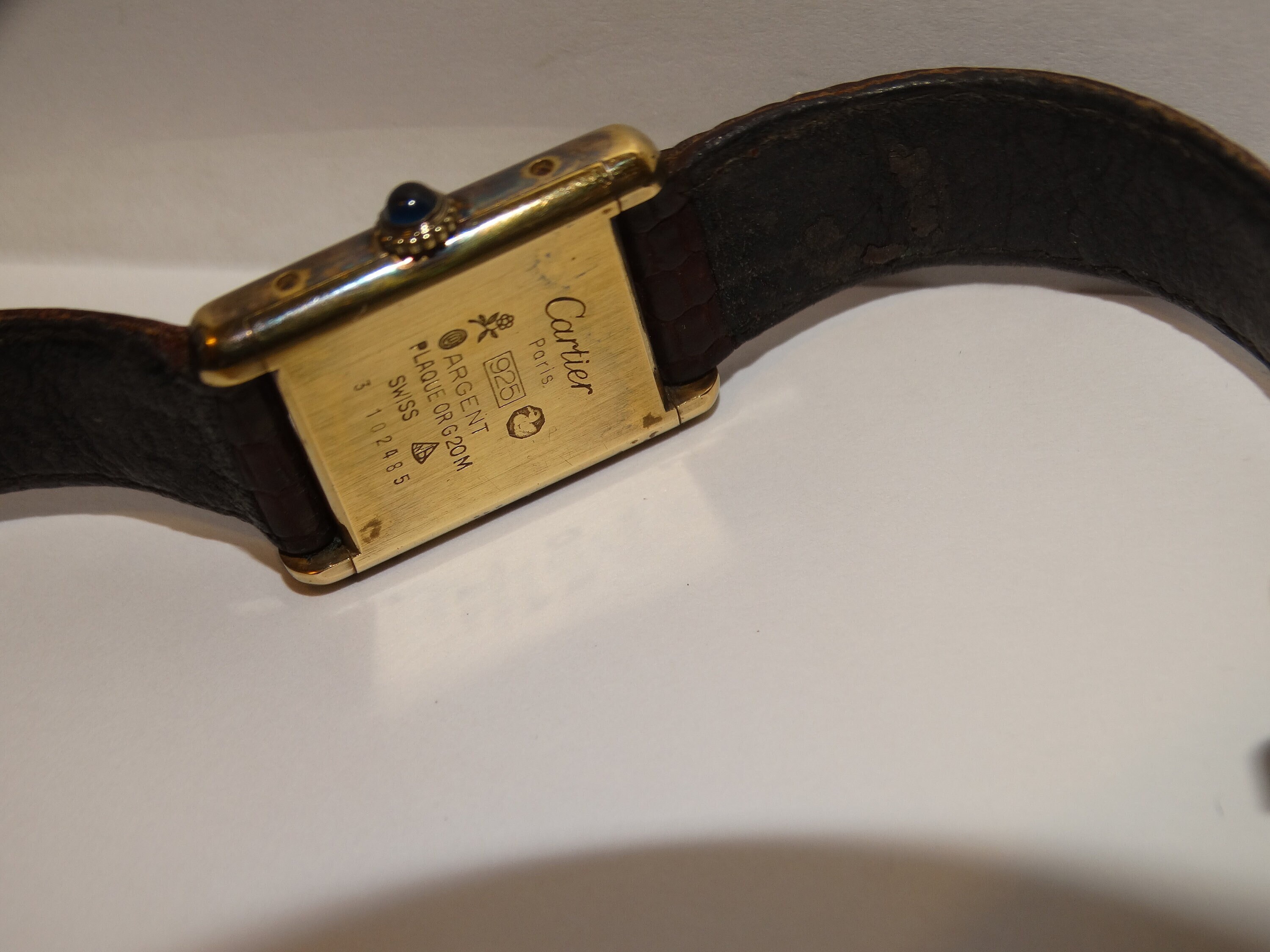 Cartier Must De Cartier Swiss Made 18k 