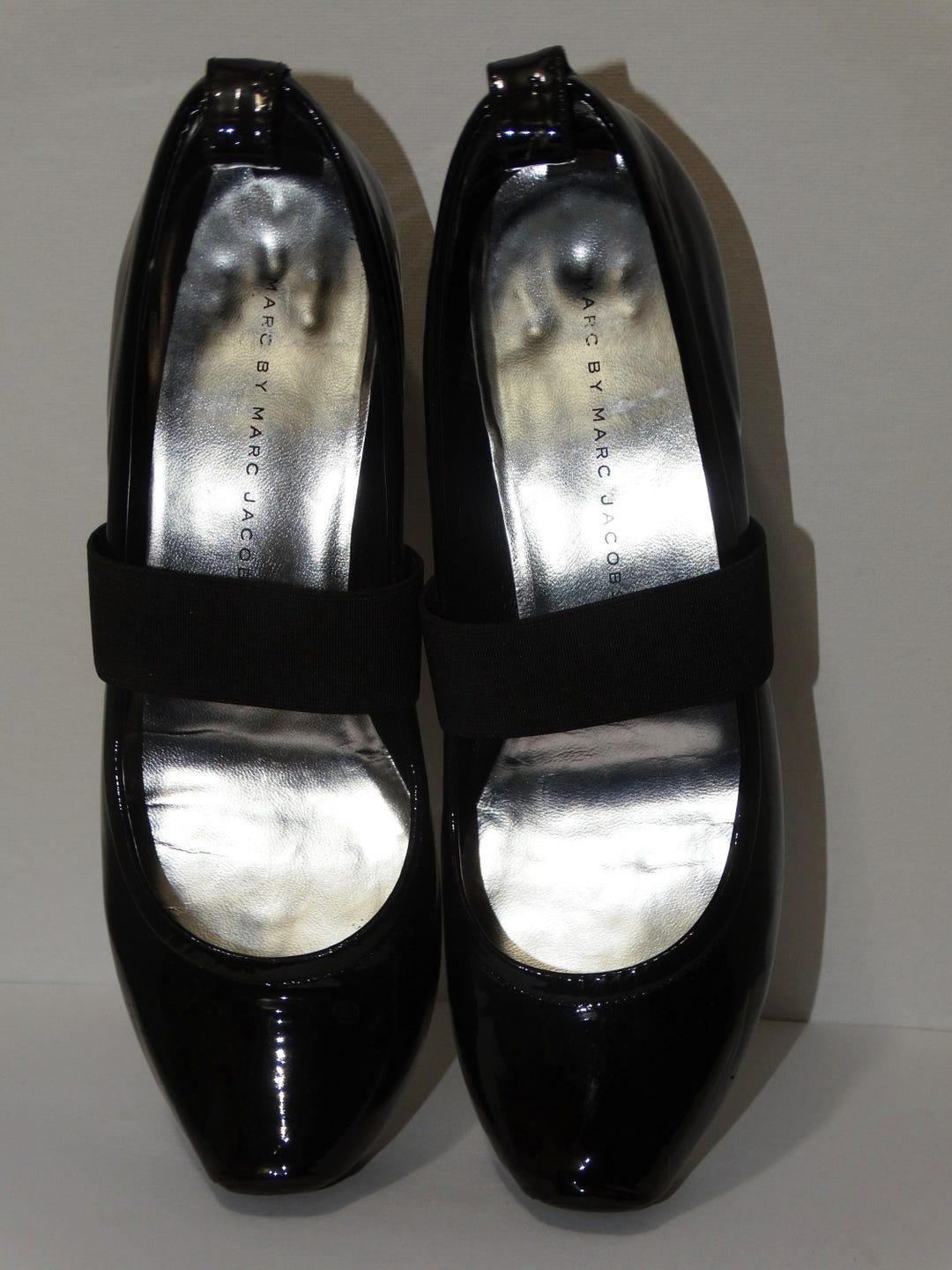 MARC BY MARC JACOBS ブラックハイヒール　サイズ37 Marc Jacobs Women's Size 37 Black Leather Italian Shoes. - Etsy Canada