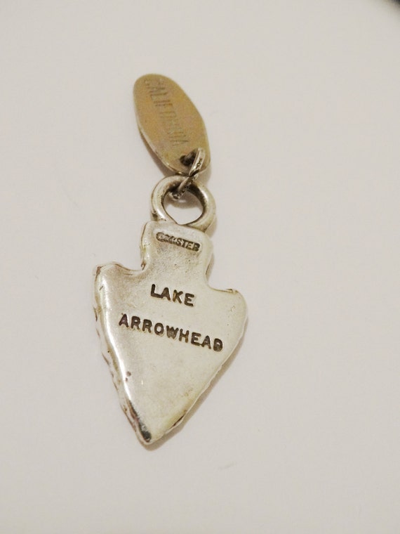 Vge Sterling Stamped Arrowhead Pendant. - image 3