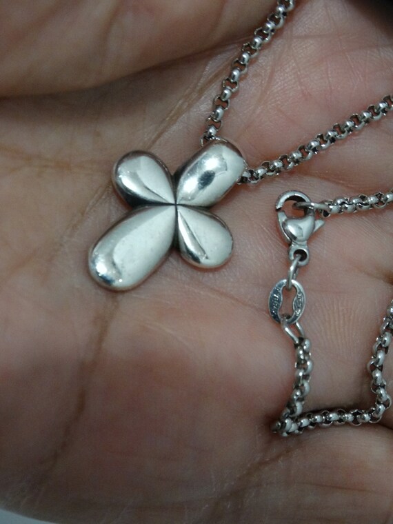 James Avery Solid Sterling Cross Chain Necklace. - image 6
