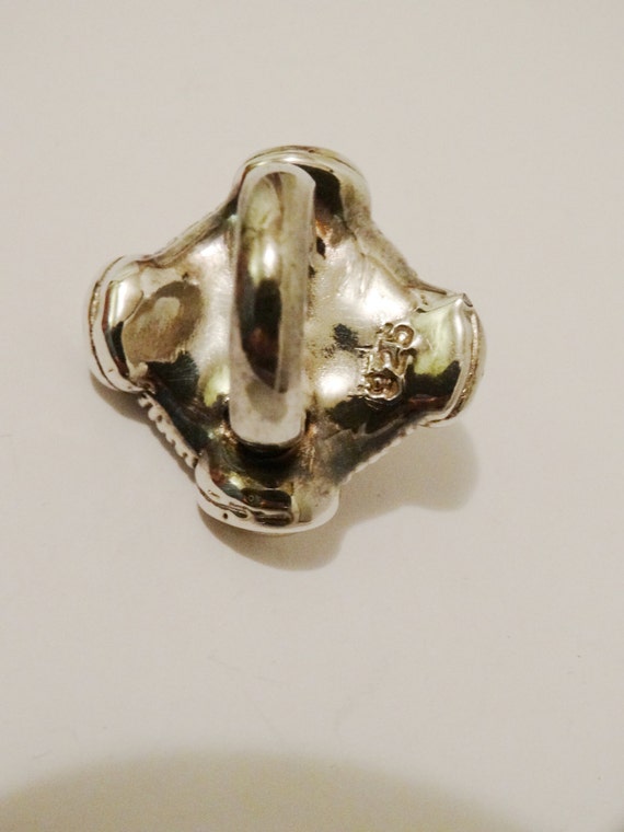 Sterling Silver RARE Large Ring. - image 3