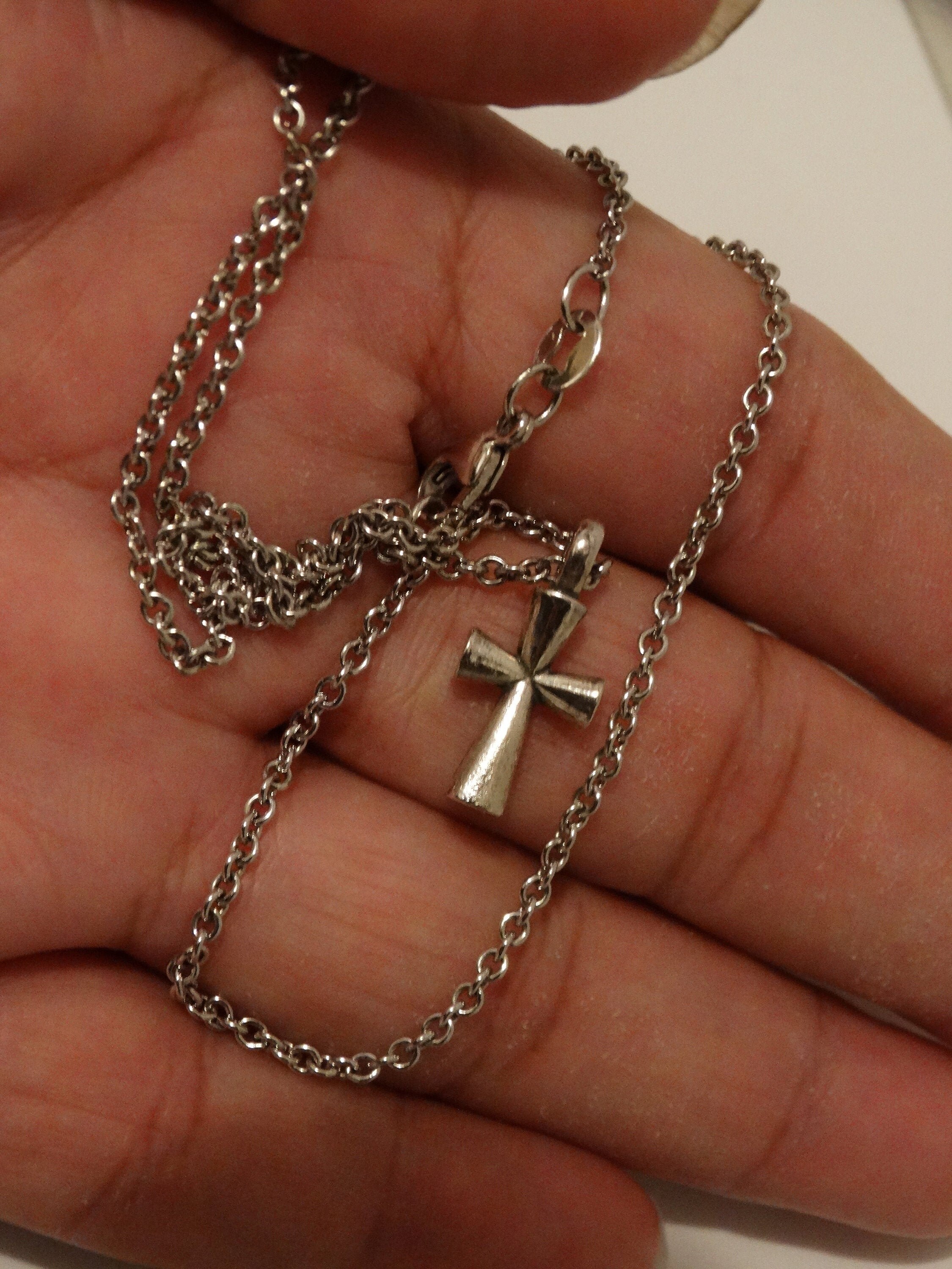 James Avery Chain & Pendant Cross Necklace. Etsy