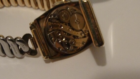 Bulova 10k Gold Plate Watch Parts/Scap Not Working
