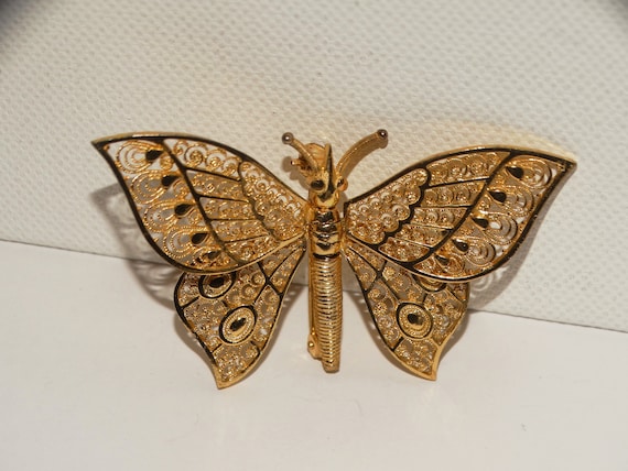 NW Germany Made Solid Sterling Silver Filigree Ve… - image 7