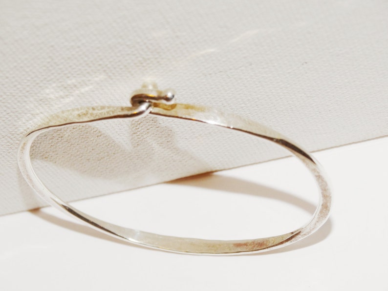 James Avery Sterling Size 8 /& 7 Hand Hammered Bench Made Bracelet.