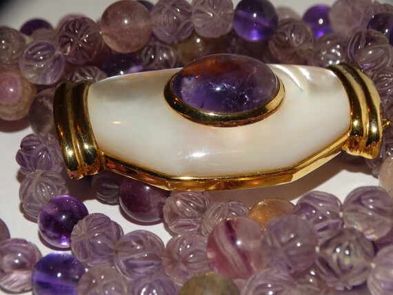 ジェニー着用 [NIRO] PEARL n AMETHYST NECKLACE #17 ジェニー着用 [NIRO] PEARL n AMETHYST NECKLACE #17 (NiRO