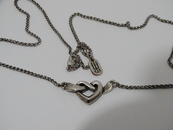 James Avery Sterling Silver Heart necklace. - image 7