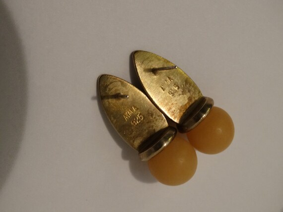 Sterling Silver AYALA Designer Signed Earrings. - image 7