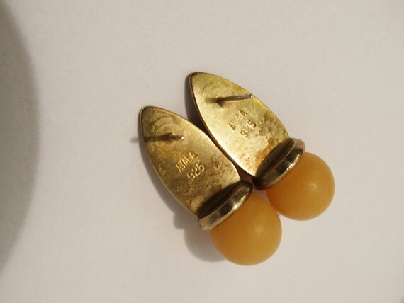 Sterling Silver AYALA Designer Signed Earrings. - image 6