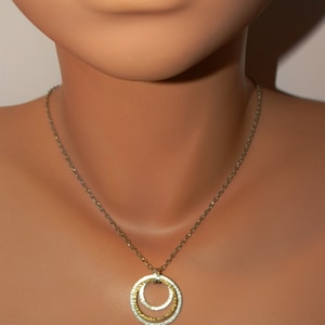Silpada Sterling Silber & Messing Halskette.