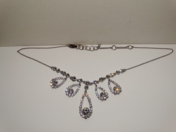 Givenchy Designer Signed Sparkling Cristal Neckla… - image 8