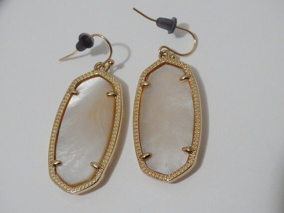 Designer Signed Dangling Earrings. - image 5