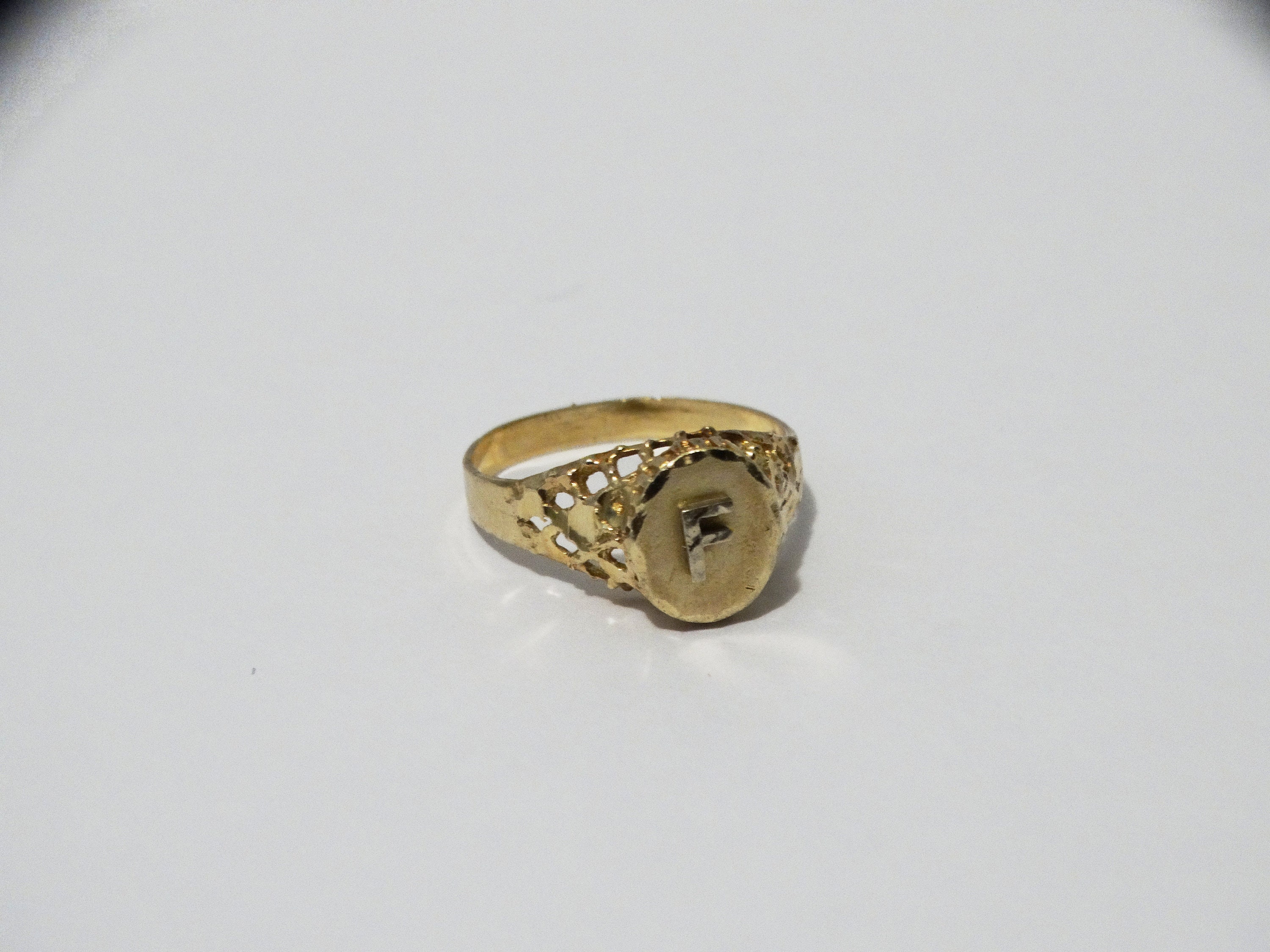 14k YG Ring Size 6. - Etsy
