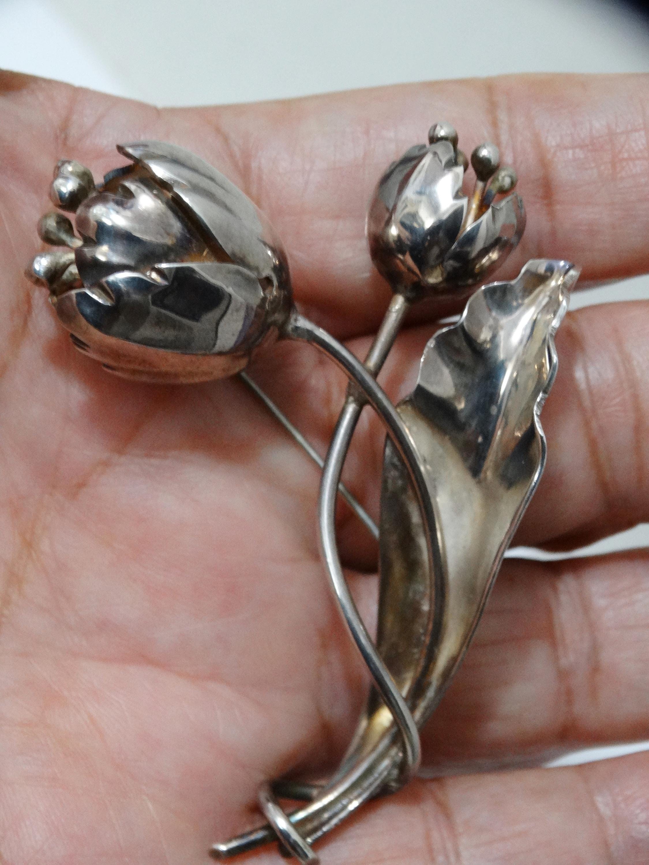 Mexico silver brooch - Etsy 日本