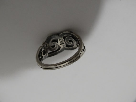 James Avery Sterling Silver Swirl Ring. - image 4