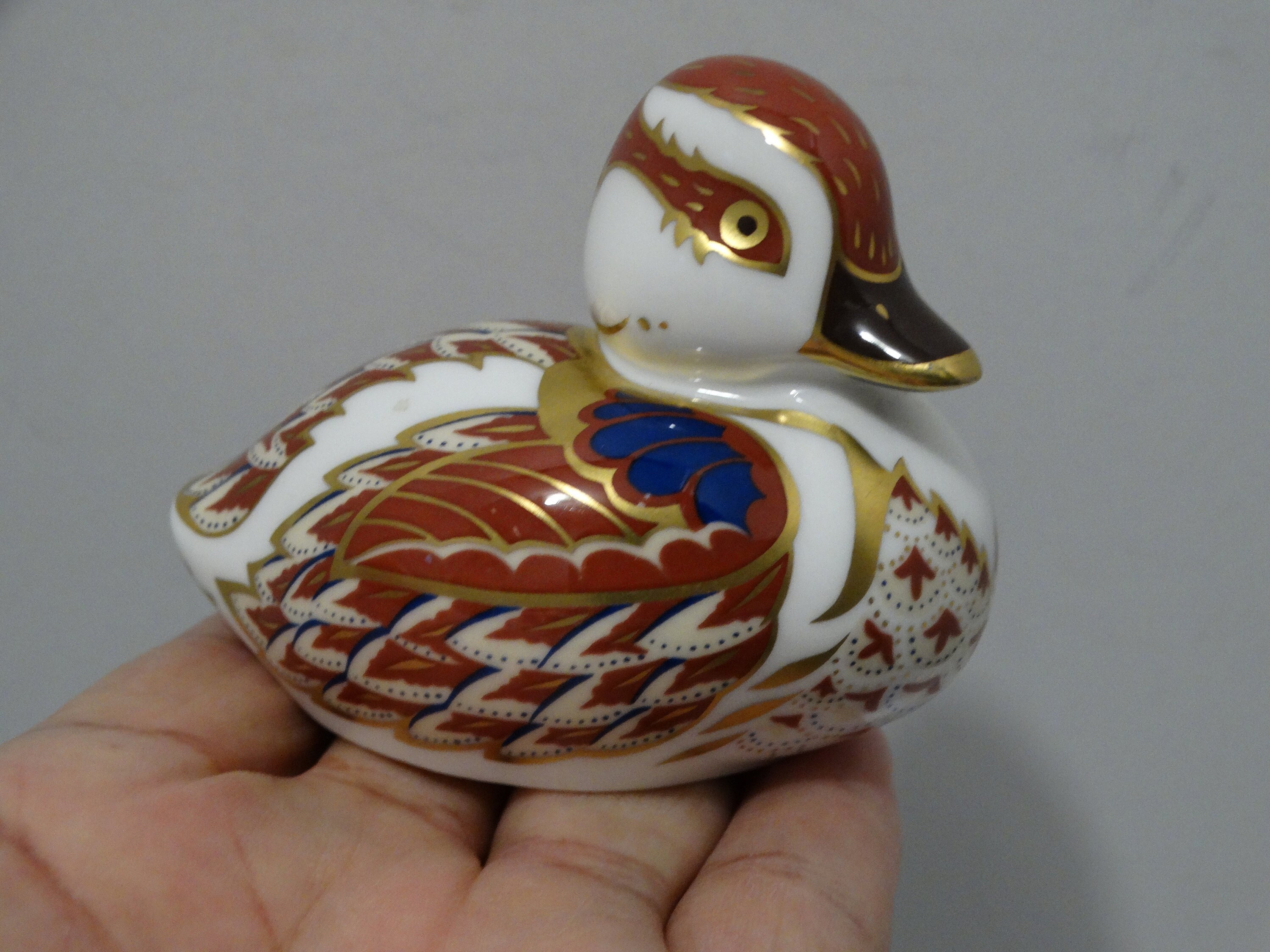 Royal crown derby paperweight - Etsy 日本