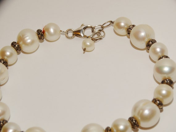 Sterling Silver Clasp And Solid Spacers Fresh Wat… - image 5