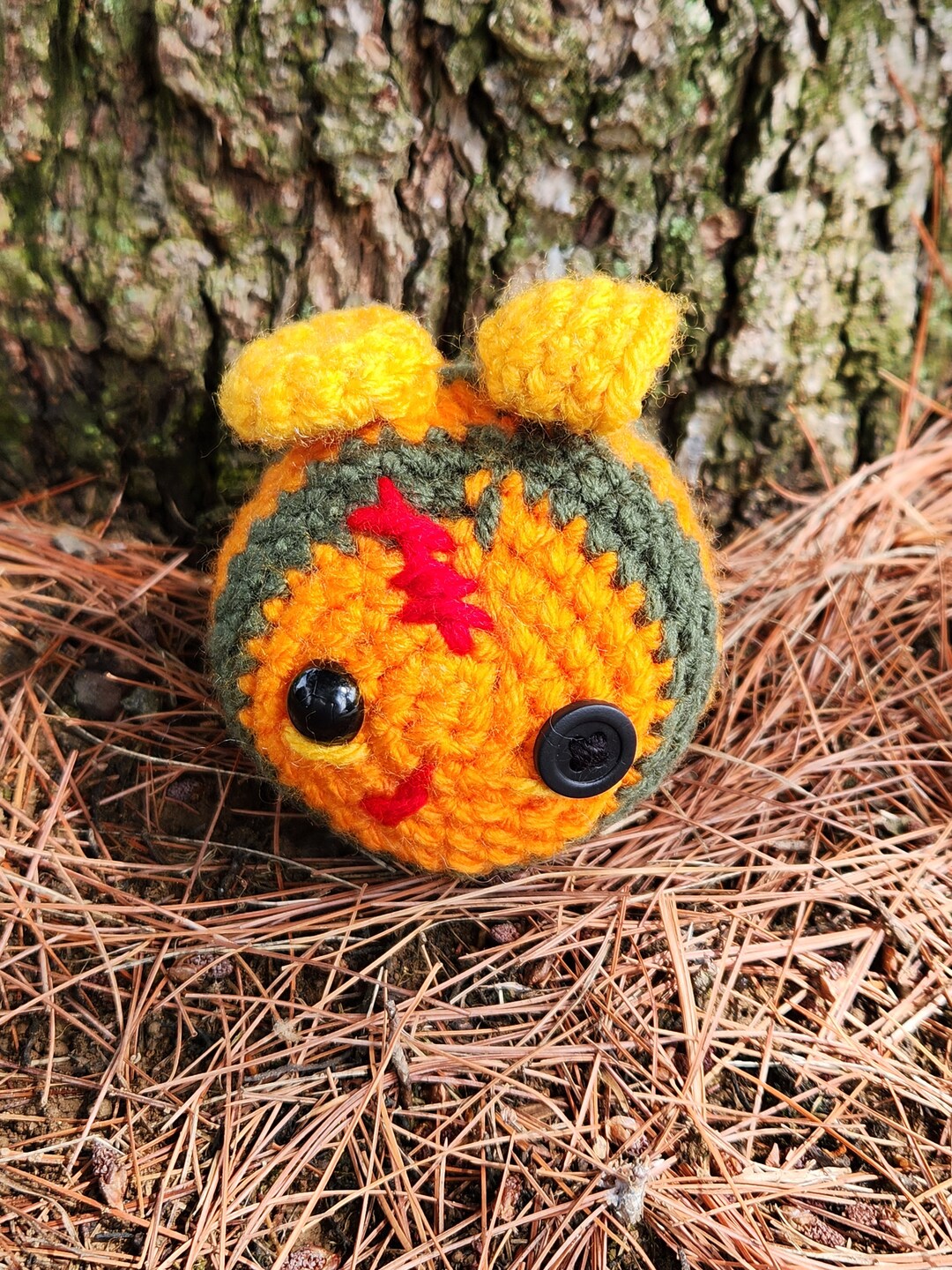 Crochet Bee Zombee Zombie Bee Plushie Undead Bee Amigurumi Etsy