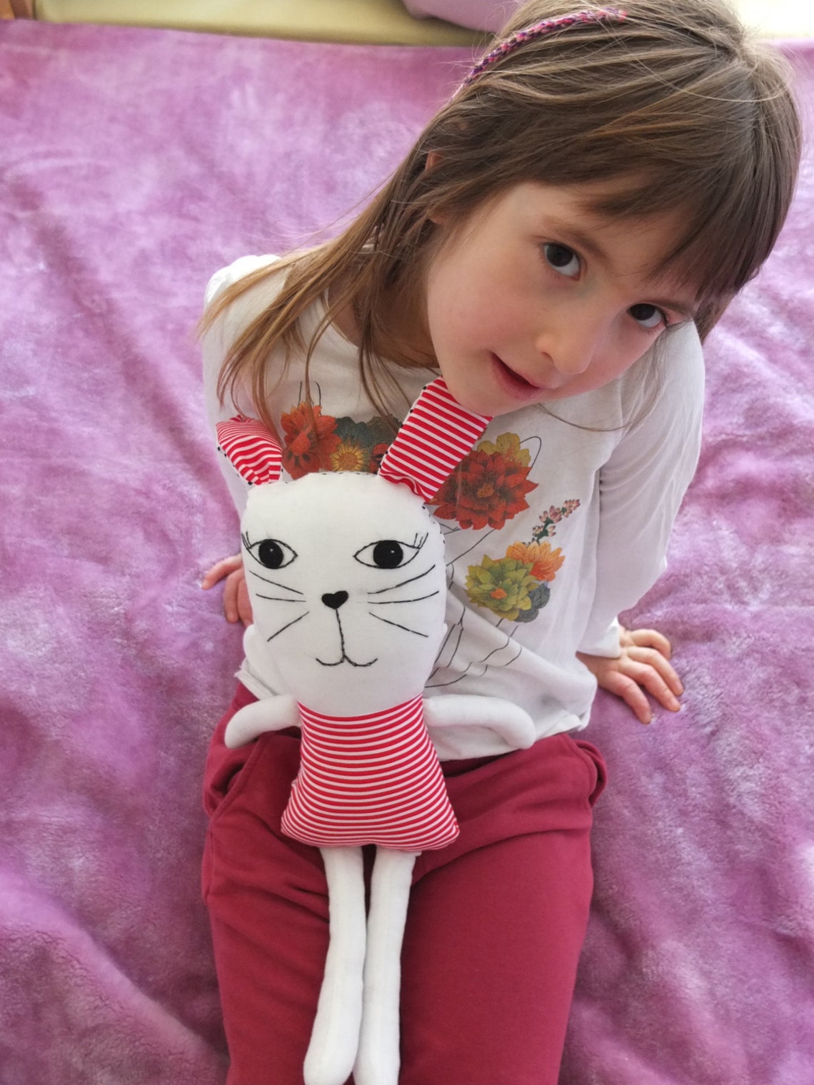 Rabbit Sewing Pattern: Woodland Stuffed Animal, Soft Toy (PDF) - Etsy