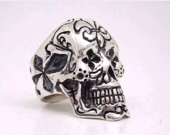 Piments pull Girl skull biker rockabilly tatouage gothique Muertos 