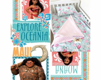 moana crib bedding