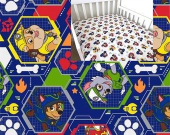 paw patrol crib bumper